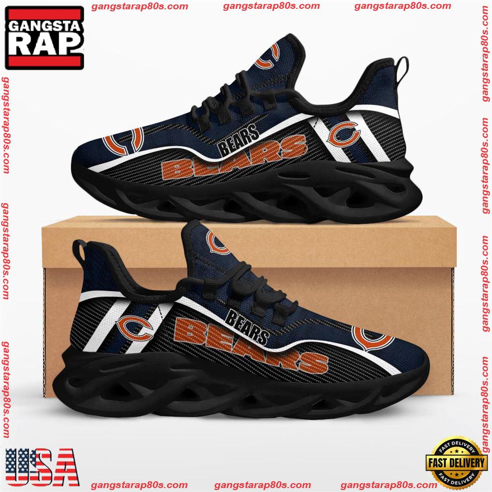 NFL Chicago Bears Jumpstart Max Soul Shoes Running Sneakers Running Sneakers