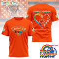 NFL Chicago Bears LGBT Happy Pride Month 2025 3D T Shirt