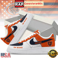 NFL Chicago Bears New Season Custom Nike Air Force 1 Sneakers Shoes
