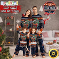 NFL Chicago Bears Pajamas Christmas For Family Custom Name Pajamas