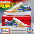 NFL Chicago Bears Pride Peace Love Bears Custom Air Force 1 Shoes Sneaker