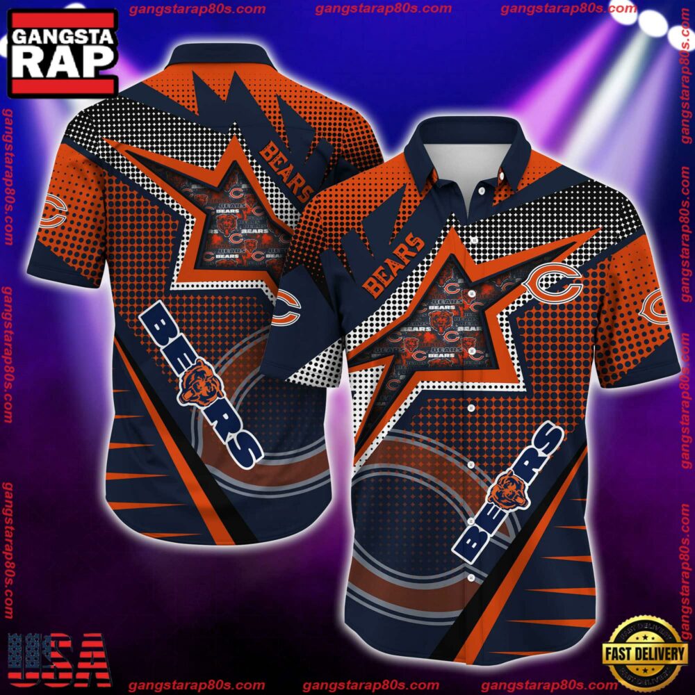 NFL Chicago Bears Special Football Team New Design Hawaiian Shirt