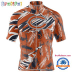 NFL Chicago Bears Special Mixed Stripes Cycling Jersey