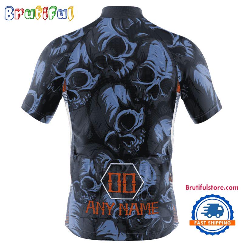 NFL Chicago Bears Special Skull Design Cycling Jersey