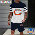 NFL Chicago Bears Trendy Summer T Shirt And Shorts Set