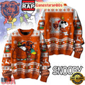 NFL Chicago Bears x Peanuts Snoopy New Design 2025 Ugly Christmas Sweater