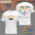 NFL Chicago Bears x Pride Month 2025 3D Shirt, Football Accept Understand Love TShirt