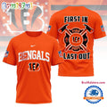 NFL Cincinnati Bengals 2025 Fire Dept Unisex 3D Shirt