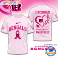 NFL Cincinnati Bengals Breast Cancer Awareness Limited Edition Unisex T Shirt