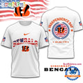 NFL Cincinnati Bengals Football Team Independence Day New Design 3D Shirt