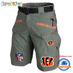 NFL Cincinnati Bengals Football Team Military Tactical Shorts