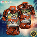 NFL Cincinnati Bengals Hawaii Shirt Car Plam Tree Aloha Shirt