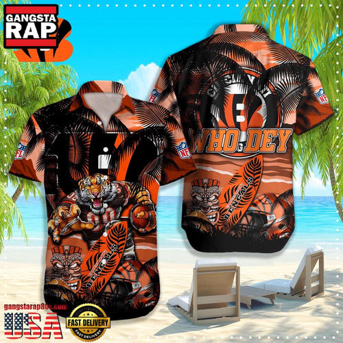 NFL Cincinnati Bengals Hawaiian Shirt For Men Women