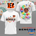 NFL Cincinnati Bengals Hispanic Heritage Month Unisex 3D Shirt
