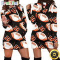 NFL Cincinnati Bengals Hoodie Dress All Over Print For Women Hoodie