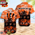 NFL Cincinnati Bengals Retro Aloha Shirts For Men Women