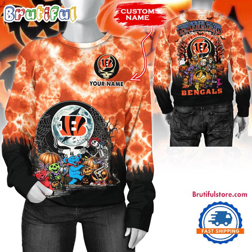 NFL Cincinnati Bengals Special Football Halloween Limited New Sweatshirt, Hoodie, T Shirt