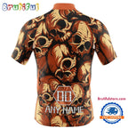 NFL Cincinnati Bengals Special Skull Design Cycling Jersey