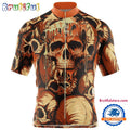 NFL Cincinnati Bengals Special Skull Design Cycling Jersey