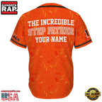 NFL Custom Name Cincinnati Bengals The Increadible Step Father’s Day New Design Baseball Jersey Shirt