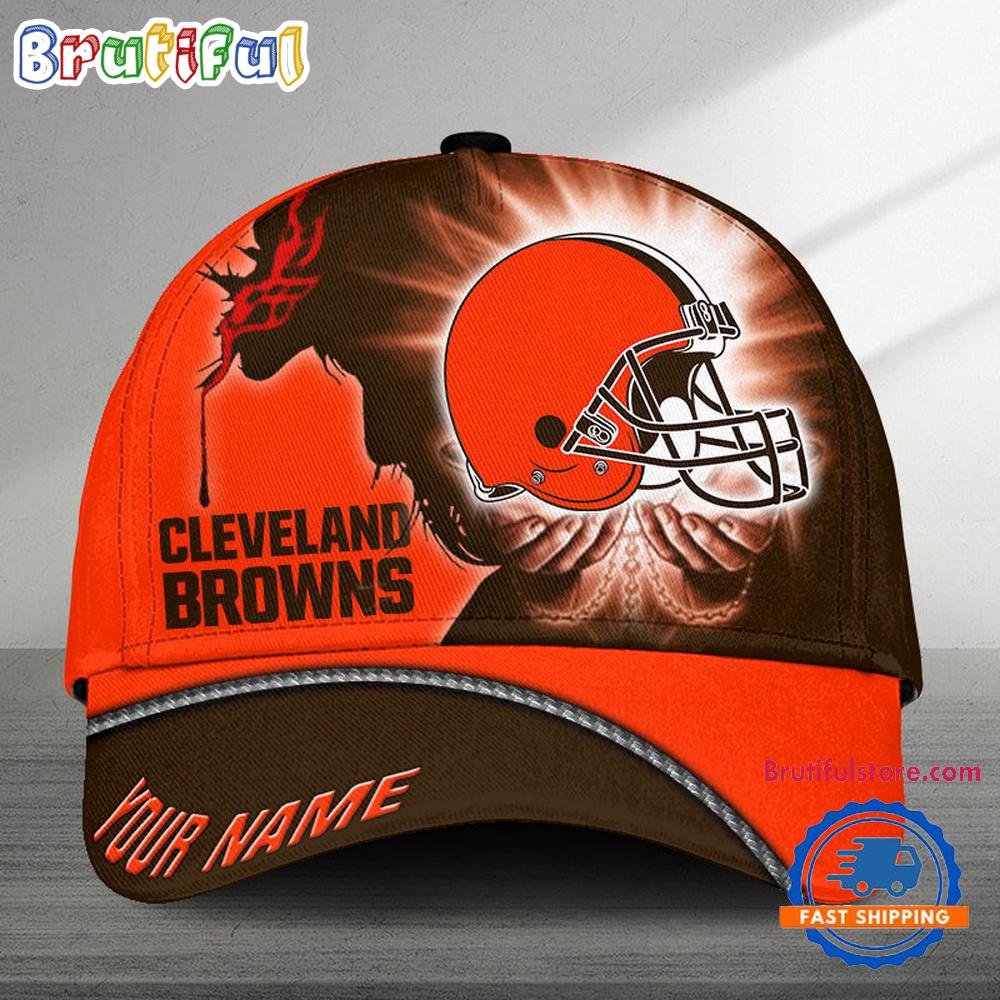 NFL Cleveland Browns Football Team American God Cap