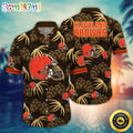 NFL Cleveland Browns Hawaii Shirt Flower Beachy Keen Fashion