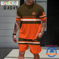 NFL Cleveland Browns Limited New T Shirt And Shorts Set