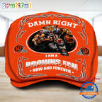 NFL Cleveland Browns Mascot Football Fans Custom Jeff Cap