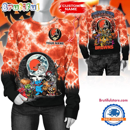NFL Cleveland Browns Special Football Halloween Limited New Sweatshirt, Hoodie, T Shirt