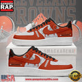NFL Cleveland Browns Trending Football Sneakers Nike Air Force 1 Shoes