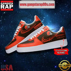 NFL Cleveland Browns Unique Design Custom Name Air Force 1 Sneaker Shoes