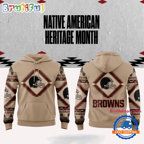 NFL Cleveland Browns x National Native American Heritage Month Hoodie, TShirt, Sweatshirt