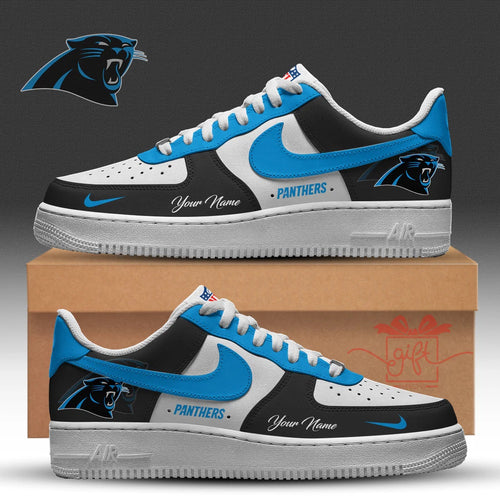 NFL Custom Carolina Panthers New 2026 Version Nike Air Force 1 Fashions Shoes