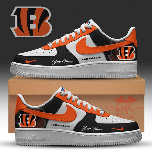 NFL Custom Cincinnati Bengals New 2026 Version Nike Air Force 1 Fashions Shoes