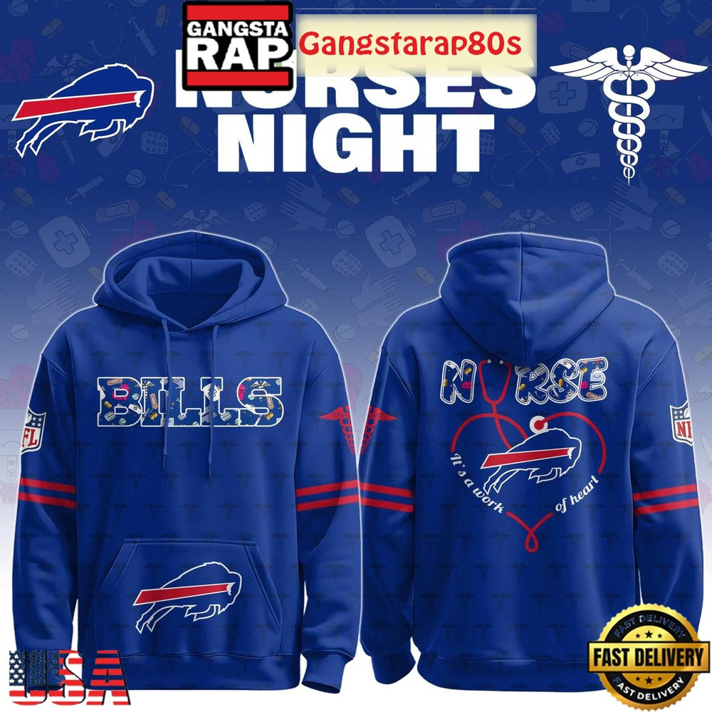 NFL Custom Team x Nurses Night 2025 Unisex 3D Hoodie