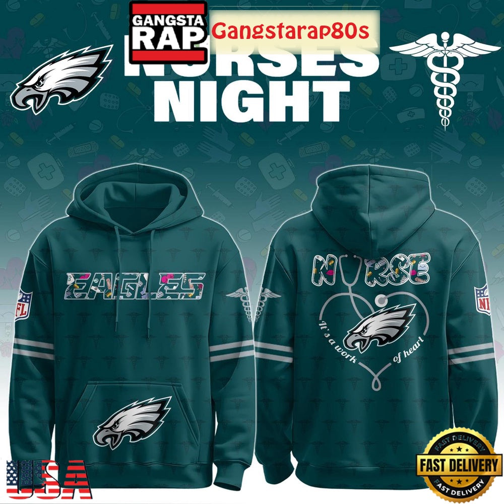 NFL Custom Team x Nurses Night 2025 Unisex 3D Hoodie