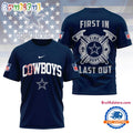NFL Dallas Cowboys 2025 Fire Dept Unisex 3D Shirt