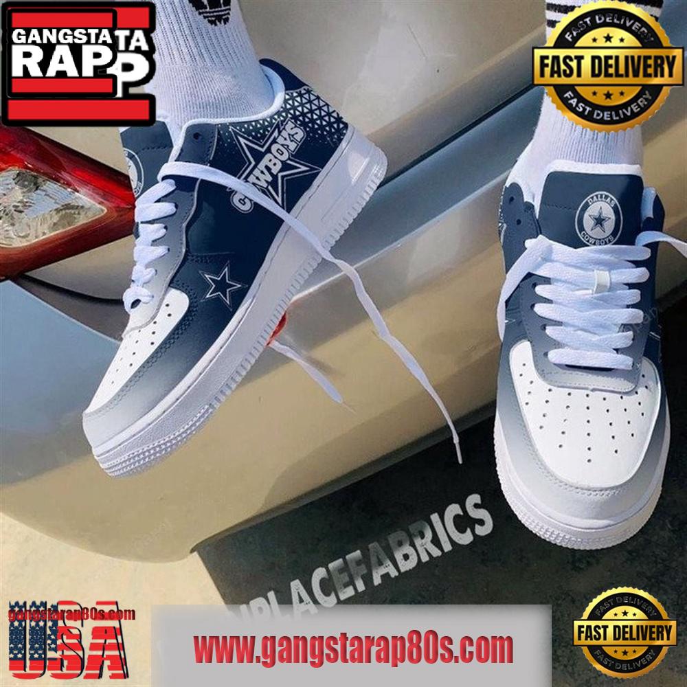 NFL Dallas Cowboys Air Force 1 Shoes Sneaker For Men Women