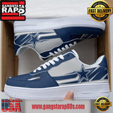 NFL Dallas Cowboys Air Force 1 Sneaker Shoes V1 Custom For Men Women
