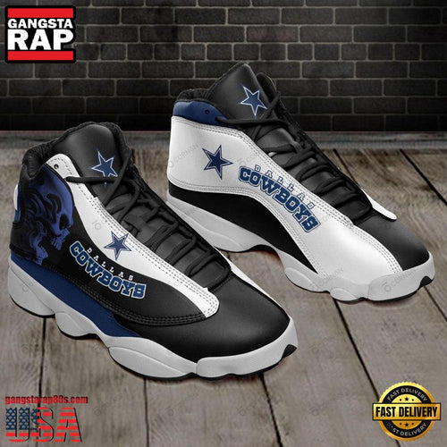 NFL Dallas Cowboys New Design Air Jordan 13 Running Sneakers Shoes Gift For Fans