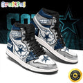 NFL Dallas Cowboys American Team Air Jordan 1 High Sneakers