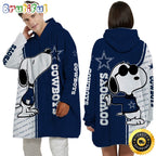NFL Dallas Cowboys Blanket Hoodie For Fans Unisex Hoodie