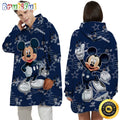 NFL Dallas Cowboys Blanket Hoodie Mickey Mouse Lover Unisex Hoodie