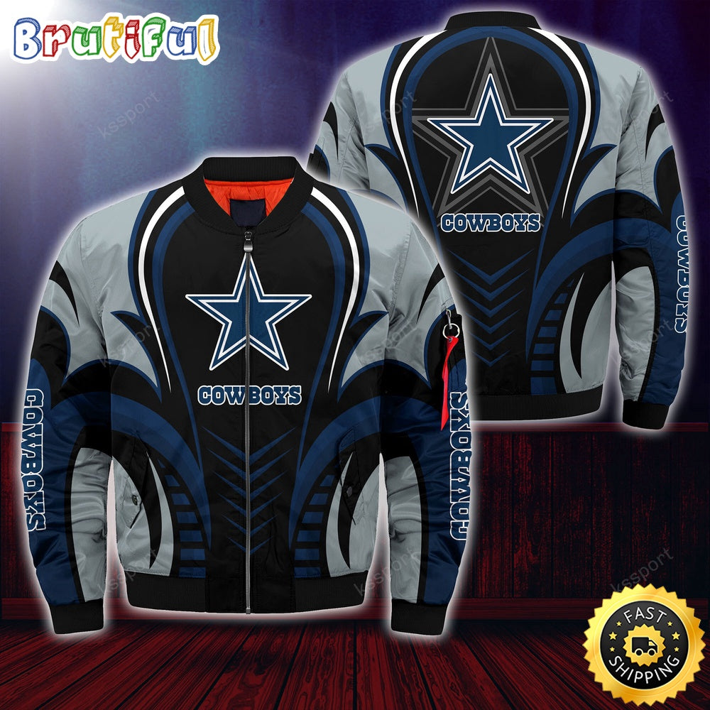 NFL Dallas Cowboys Bomber Jacket Trendy Bomber Jackets