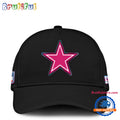 NFL Dallas Cowboys Crucial Catch Pink Breast Cancer Awareness New Football Cap Hats