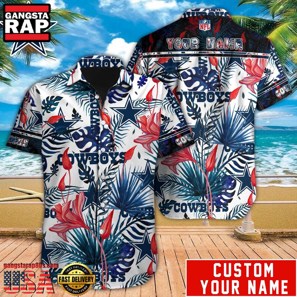 NFL Dallas Cowboys Custom Hawaiian Shirt For Men Women