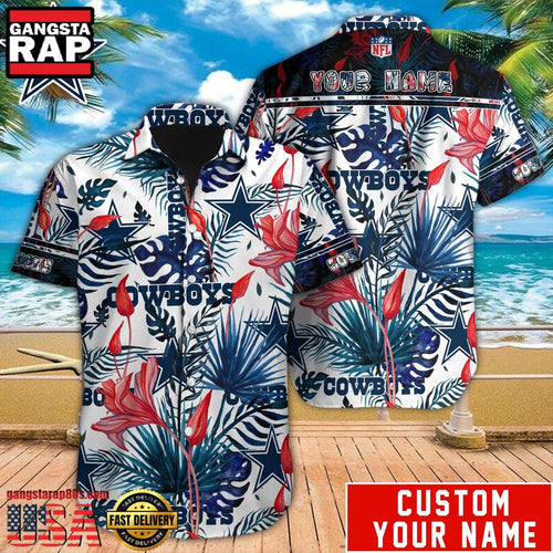NFL Dallas Cowboys Custom Hawaiian Shirt For Men Women