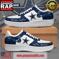 NFL Dallas Cowboys Custom Name Air Force 1 Running Sneakers Shoes