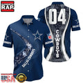 NFL Dallas CowboysCustom Name Number New Design Hawaiian Shirt For Men Women
