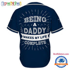 NFL Dallas Cowboys Football Being A Daddy Father’s Day Baseball Jersey